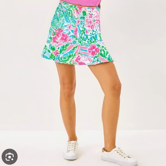 Lilly Pulitzer Zadora High Rise Skort UPF 50+ Luxletic - Picture 1 of 9